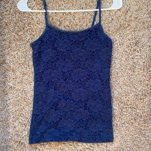 Small Navy Blue Lace Aéropostale Cami